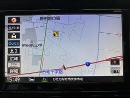 【純正ナビ】専用設計で車内の雰囲気にマッチ！ナビ利用時のマップ表示は見やすく、いつものドライブがグッと楽しくなります！