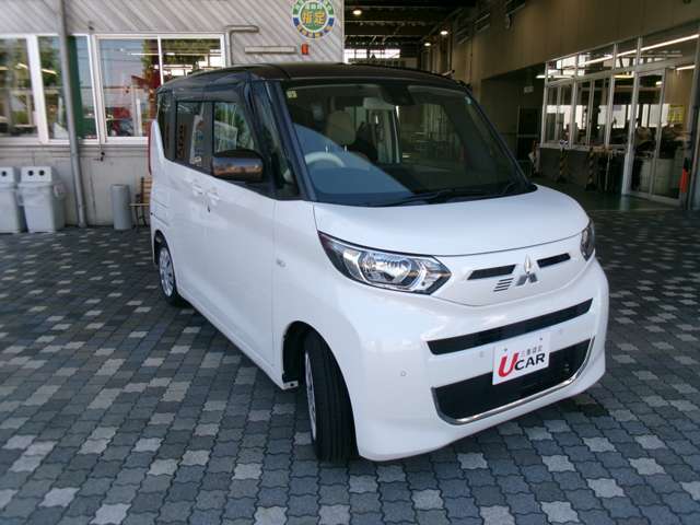 当店は三菱自動車認定の正規中古車販売店として、安心、安全な車をご用意しております。ご購入後は併設の国交省の指定整備工場でアフターサービスも安心です。