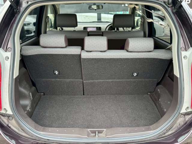 ラゲッジルームは日常・レジャーに活躍する事間違いなし。