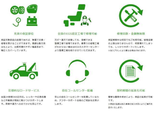 計303項目お車の急な故障やトラブルの際、指定の全国の提携工場にて修理可能です。期間はお選びいただけますのでお問い合わせください。車種や年数、走行距離により金額が変わります。