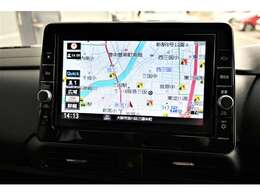 【ナビゲーション】ワイドで明るい液晶画面、簡単な操作方法、多機能ナビゲーション。知らない街でも安心です。