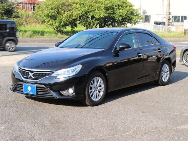 【中期モデル・車検たっぷり】マークX入庫！人気ブラック！車検たっぷり！令和9年3月迄！運転席パワーシート装備！純正ナビ＆Bカメラ付き！地デジやDVD/CDなどがお楽しみ頂けます♪是非お早目にご検討下さい！