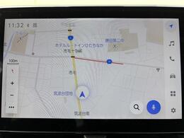 【純正ナビ】専用設計で車内の雰囲気にマッチ。ナビ利用時のマップ表示は見やすく、いつものドライブがグッと楽しくなります。