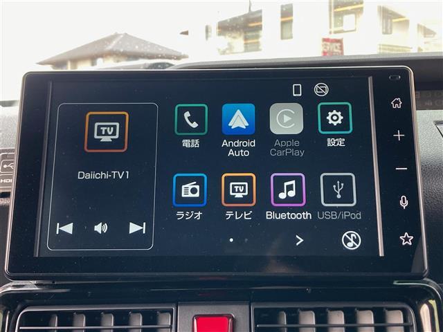 【ディスプレイオーディオ】スマホに接続すれば「Apple CarPlay」または「Android Auto」から、アプリのナビや電話・メッセージ・音楽などが利用できます！