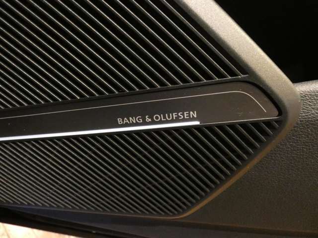レザーパッケージとなっておりますのでBang＆Olufsenアドバンスドサウンドシステムも装備されております！