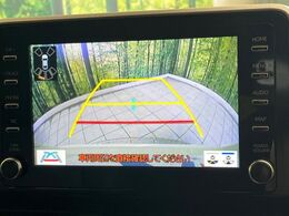 【バックカメラ】駐車時に後方がリアルタイム映像で確認できます。大型商業施設や立体駐車場での駐車時や、夜間のバック時に大活躍！運転スキルに関わらず、今や必須となった装備のひとつです！