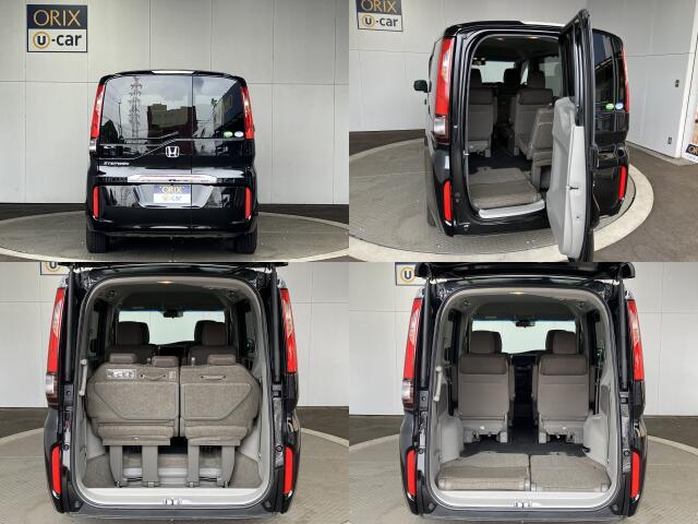 【荷室】多彩なシートアレンジで、荷物の積込から、リクライニングして、車中泊用にも使用いただけます♪