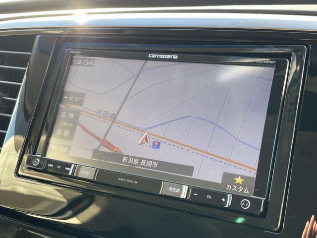 ◆ナビ◆休日のドライブも簡単操作で目的地を設定でき、迷わず目的地まで案内してくれます♪