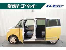 広い開口部＆低い床で乗り降りラクラク♪