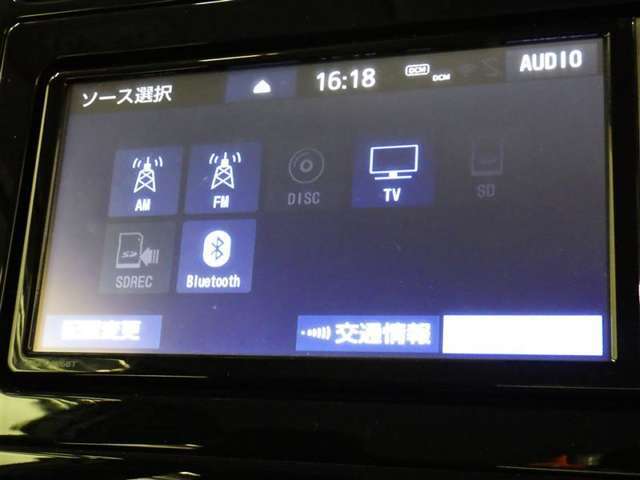 ブルートゥースオーディオ機能付です！お持ちの　i-Pоdなどで音楽を楽しめます。