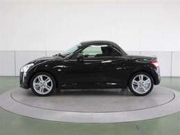 ローブはフロントフェンダーからボディサイドへ立体的な弧を連続させたダブルスウィープシルエットが特徴的。