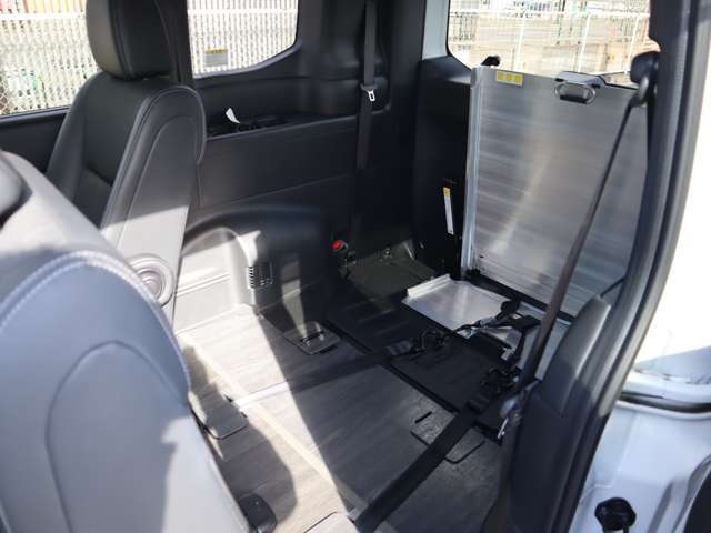 車いすの方のスペースです。