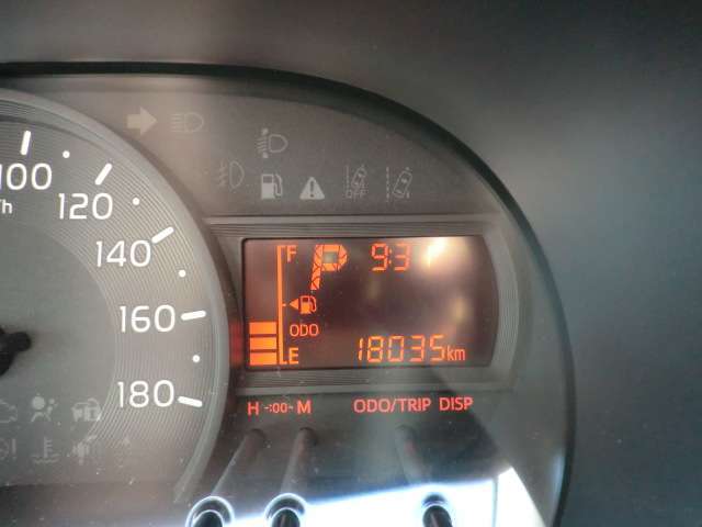 走行距離18000km台です。