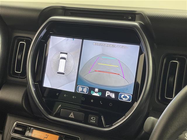 【全方位カメラ】上から見下ろしたように駐車が可能です。安心して縦列駐車も可能です♪