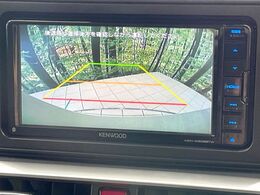 【バックカメラ】駐車時に後方がリアルタイム映像で確認できます。大型商業施設や立体駐車場での駐車時や、夜間のバック時に大活躍！運転スキルに関わらず、今や必須となった装備のひとつです！