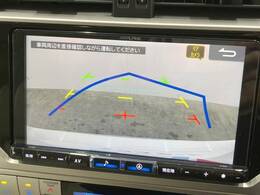 【バックカメラ】駐車時に後方がリアルタイム映像で確認できます。大型商業施設や立体駐車場での駐車時や、夜間のバック時に大活躍！運転スキルに関わらず、今や必須となった装備のひとつです！