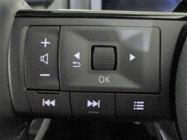 左側、車両情報切替、オーディオ操作スイッチ！