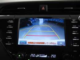 バックガイドモニターで、後方を確認しながら安心して駐車することができます。運転初心者も熟練者も必須の機能ですよ！