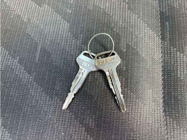 スペアキーもございます。