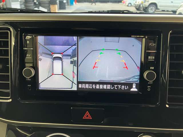 全方位モニターです。