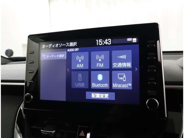 様々なオーディオを再生可能です。