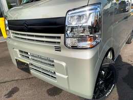 マッドブラックフェイス！LEDヘッドランプ！