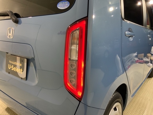 視認性がいいテールランプ。後続車にも存在をアピール