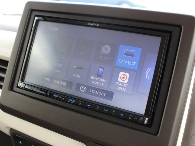 ワンセグTV、Bluetooth、CD、ラジオなど多彩なオーディオ機能♪