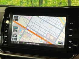 【メーカー純正9インチナビ】インテリアに溶け込むスタイリッシュな「専用設計」メーカーナビを装備♪視認性や操作性など基本性能にも優れ、より上質なカーライフをお楽しみいただけます。
