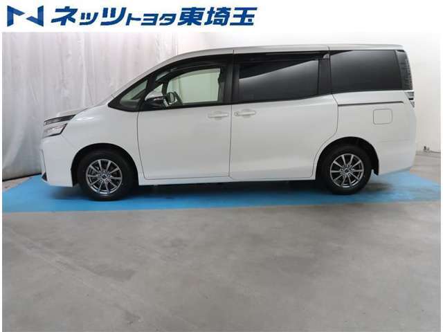 【サイド】左側ドアは電動スライドドア、右側ドアは半ドア防止のイージークローザー機能付きになります。