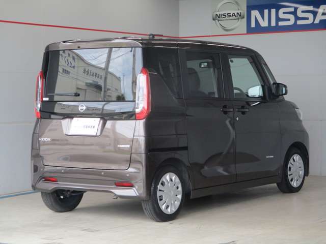 2023年式、日産人気のスライドドアのルークス・X 入庫しました。日産レンタカーアップです。