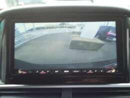 バックカメラで　駐車も楽々！