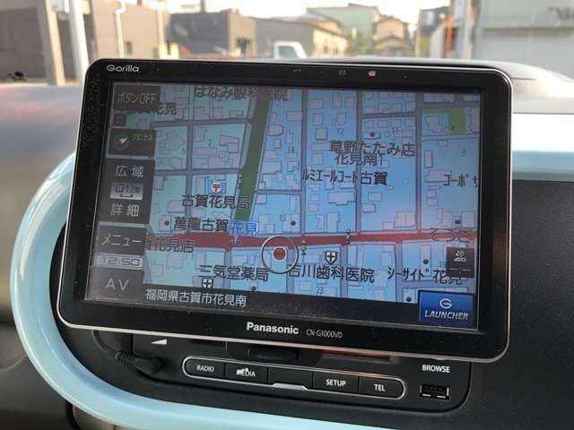 ☆ナビ☆　bluetoothやTVの視聴も可能です☆