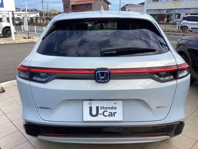 リアビューもスッキリとした印象です