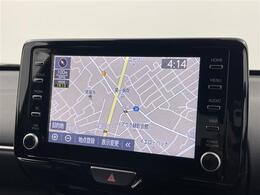 【純正8型ナビ】専用設計で車内の雰囲気にマッチ！ナビ利用時のマップ表示は見やすく、いつものドライブがグッと楽しくなります！