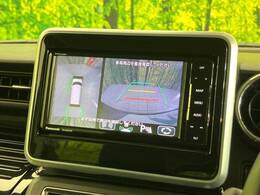 【全方位モニター用カメラ】専用のカメラにより、上から見下ろしたような視点で360度クルマの周囲を確認することができます☆死角部分も確認しやすく、狭い場所での切り返しや駐車もスムーズに行えます。