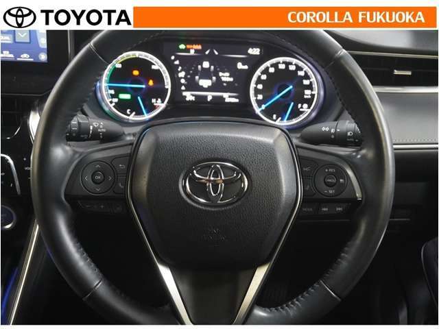 ステアリングスイッチで操作可能な表示の切替操作等を行うことにより、運転に集中することができますよ。