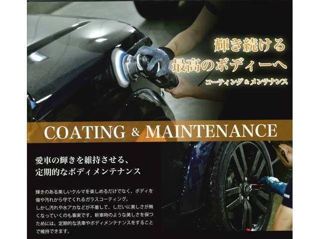 ボディを美しく、汚れや水アカ・付着物などから塗装面を保護します。　ご購入の際にぜひお勧めいたします。