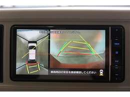 【パノラミックビューモニター】クルマの斜め後ろや真横など、目が届きにくい箇所も確認できるため、いち早く障害物に気が付くことができて安心ですね♪