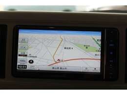 【メモリーナビ】フルセグ・CD・ラジオ・DVD視聴機能付き♪操作はタッチパネルで簡単です♪