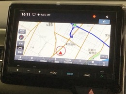 ギャザズナビ搭載です。知らない道も安心ですね！