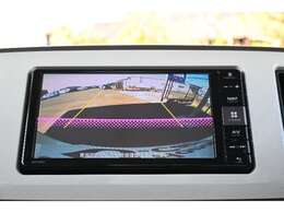 リアカメラでバックも安心