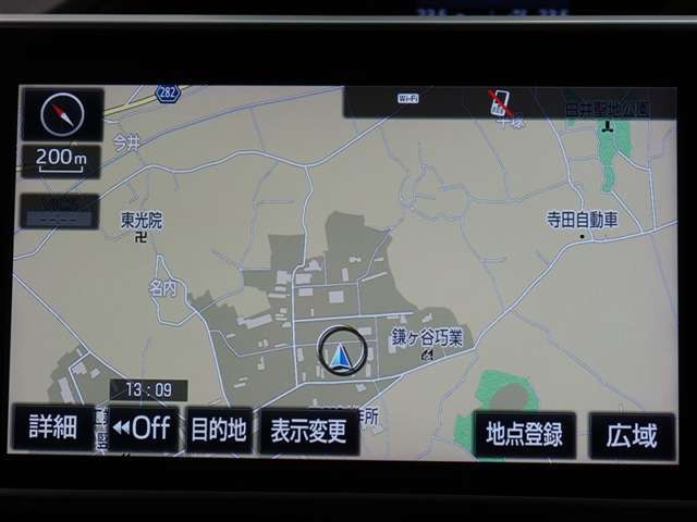 ナビゲーション付きで快適なドライブを。