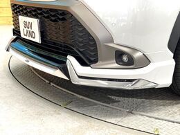 【モデリスタエアロ】人気のモデリスタエアロを装着！クルマの外観がよりスタイリッシュになり、街中で存在感あふれる1台に♪将来買い替える時にもリセールに影響しやすく、価値ある人気の装備です！