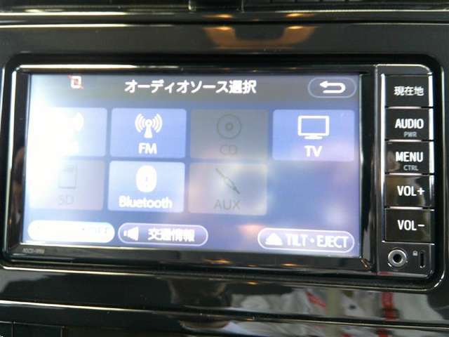 ブルートゥース機能で音楽も再生可能♪