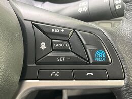 【プロパイロット】高速道路での長距離走行が楽に！！渋滞時と巡回走行のシーンで、アクセル・ブレーキ・ステアリングを自動で制御し、長距離運転の負担を軽減してくれます♪