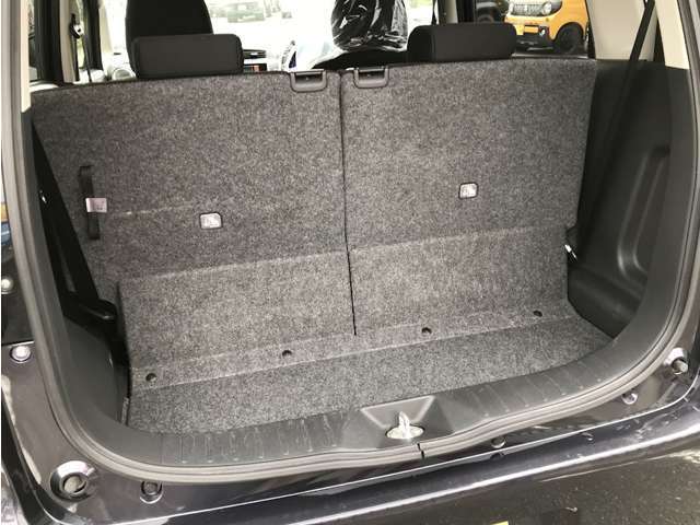 トランクルームも荷物が積めます！