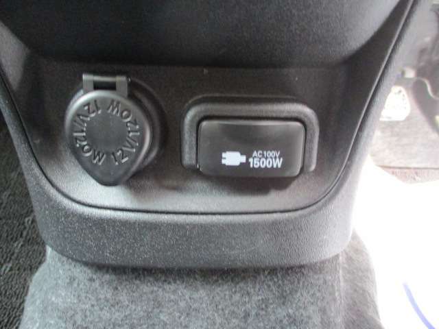 AC100V/1500Wの電源も装備しております。