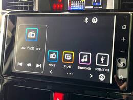 【9インチ　ディスプレイオーディオ大画面ディスプレイへお持ちのスマートフォンと連携して、ナビやbluetoothでの音楽再生が可能です♪デザインはもちろん操作性も良好！別途ナビ機能の取付可能です♪