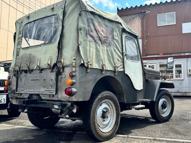 三菱 ジープ J54 幌 4WD 1977年 1.2万キロ (北海道) Lefty